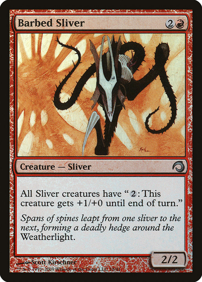 Barbed Sliver [Série Premium Deck : Slivers] 