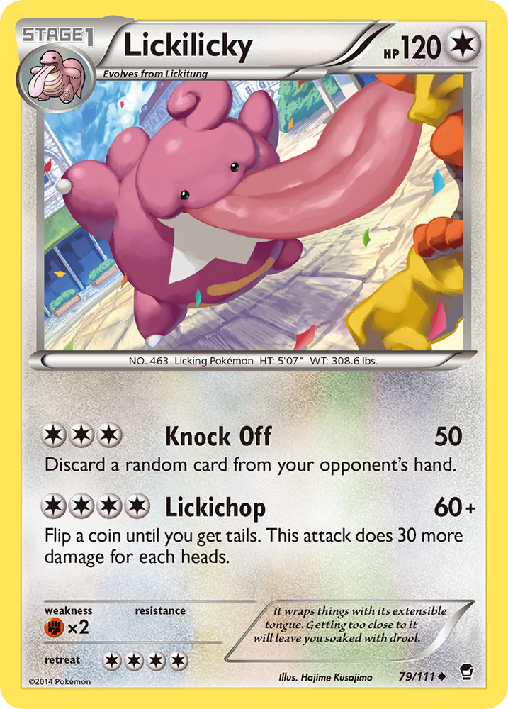 Lickilicky (79/111) [XY : Poings furieux] 