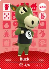 Buck #268 [Animal Crossing Series 3] - Amiibo Cards