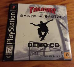 Thrasher Skate and Destroy Demo CD - Playstation