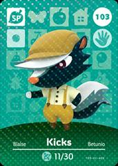 Kicks #103 [Animal Crossing Series 2] - Amiibo Cards