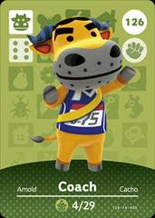 Coach #126 [Animal Crossing Series 2] - Amiibo Cards