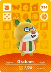 Graham #324 [Animal Crossing Series 4] - Amiibo Cards
