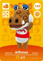 Alfonso #153 [Animal Crossing Series 2] - Amiibo Cards