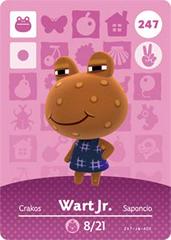 Wart Jr. #247 [Animal Crossing Series 3] - Amiibo Cards