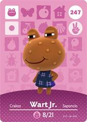 Wart Jr. #247 [Animal Crossing Series 3] - Amiibo Cards