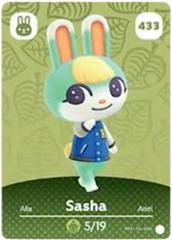 Sasha #433 [Animal Crossing Series 5] - Amiibo Cards