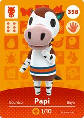 Papi #358 [Animal Crossing Series 4] - Amiibo Cards