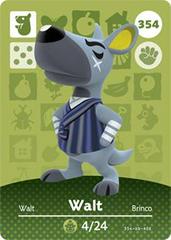 Walt #354 [Animal Crossing Series 4] - Amiibo Cards