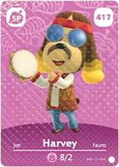 Harvey #417 [Animal Crossing Series 5] - Amiibo Cards