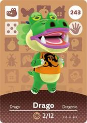 Drago #243 [Animal Crossing Series 3] - Amiibo Cards