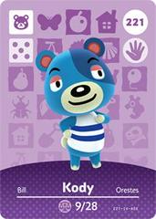 Kody #221 [Animal Crossing Series 3] - Amiibo Cards