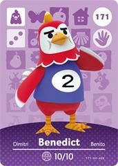 Benedict #171 [Animal Crossing Series 2] - Amiibo Cards