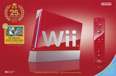 Console Nintendo Wii Rouge [Mario 25th Anniversary] - JP Wii