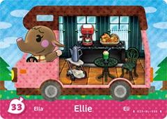 Ellie #33 [Animal Crossing Welcome Amiibo] - Amiibo Cards