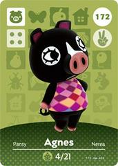 Agnes #172 [Animal Crossing Series 2] - Amiibo Cards