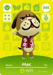 Mac #245 [Animal Crossing Series 3] - Amiibo Cards