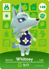 Whitney #148 [Animal Crossing Series 2] - Amiibo Cards