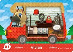 Vivian #01 [Animal Crossing Welcome Amiibo] - Amiibo Cards