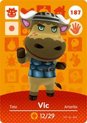 Vic #187 [Animal Crossing Series 2] - Amiibo Cards
