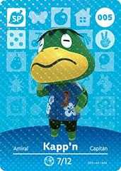 Kapp'n #005 [Animal Crossing Series 1] - Amiibo Cards