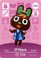 O'Hare #390 [Animal Crossing Series 4] - Amiibo Cards