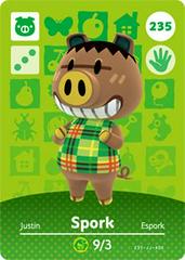 Spork #235 [Animal Crossing Series 3] - Amiibo Cards