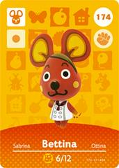 Bettina #174 [Animal Crossing Series 2] - Amiibo Cards
