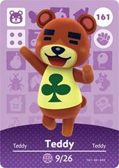 Teddy #161 [Animal Crossing Series 2] - Amiibo Cards