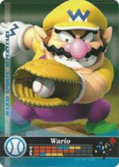 Wario Baseball [Mario Sports Superstars] - Amiibo Cards