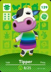 Tipper #129 [Animal Crossing Series 2] - Amiibo Cards