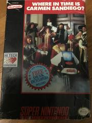 Where in Time is Carmen Sandiego [Big Box] - Super Nintendo