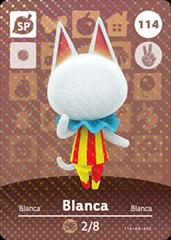 Blanca #114 [Animal Crossing Series 2] - Amiibo Cards