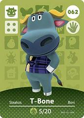 T-Bone #062 [Animal Crossing Series 1] - Amiibo Cards