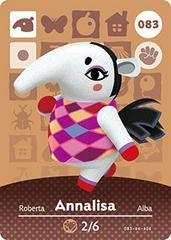 Annalisa #083 [Animal Crossing Series 1] - Amiibo Cards