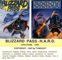 Blizzard Pass & H.A.R.D - ZX Spectrum