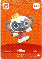 Niko #421 [Animal Crossing Series 5] - Amiibo Cards