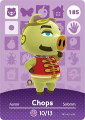 Chops #185 [Animal Crossing Series 2] - Amiibo Cards