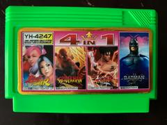 YH-4247 SUPER GAME - 4 in 1 [Bootlegs - Street Fighter / Spider-Man / SD Fighter / Batman] - Famicom