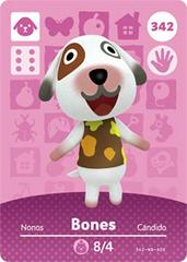 Bones #342 [Animal Crossing Series 4] - Amiibo Cards
