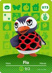 Flo #073 [Animal Crossing Series 1] - Amiibo Cards