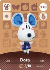 Dora #278 [Animal Crossing Series 3] - Amiibo Cards