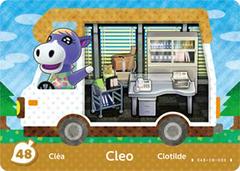 Cleo #48 [Animal Crossing Welcome Amiibo] - Amiibo Cards