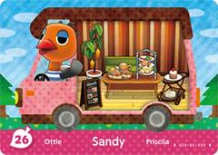 Sandy #26 [Animal Crossing Welcome Amiibo] - Amiibo Cards