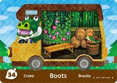 Boots #34 [Animal Crossing Welcome Amiibo] - Amiibo Cards