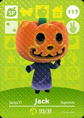 Jack #117 [Animal Crossing Series 2] - Amiibo Cards