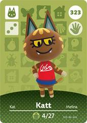Katt #323 [Animal Crossing Series 4] - Amiibo Cards