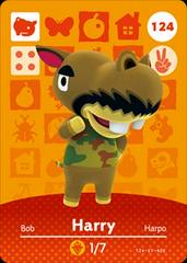 Harry #124 [Animal Crossing Series 2] - Amiibo Cards