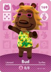 Bud #169 [Animal Crossing Series 2] - Amiibo Cards