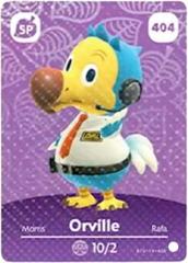 Orville #404 [Animal Crossing Series 5] - Amiibo Cards